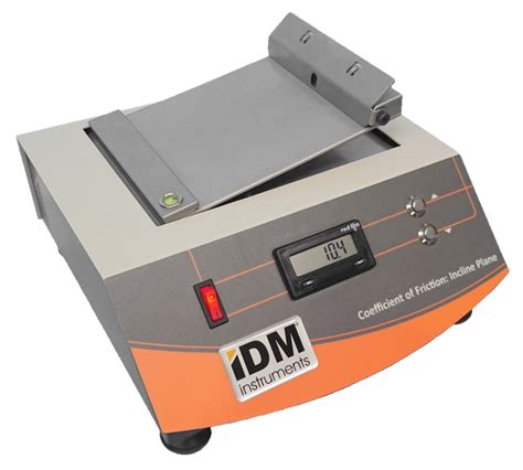 Inclined Plane Coefficient of Friction Tester Brand manufacturer|inclined plane test.